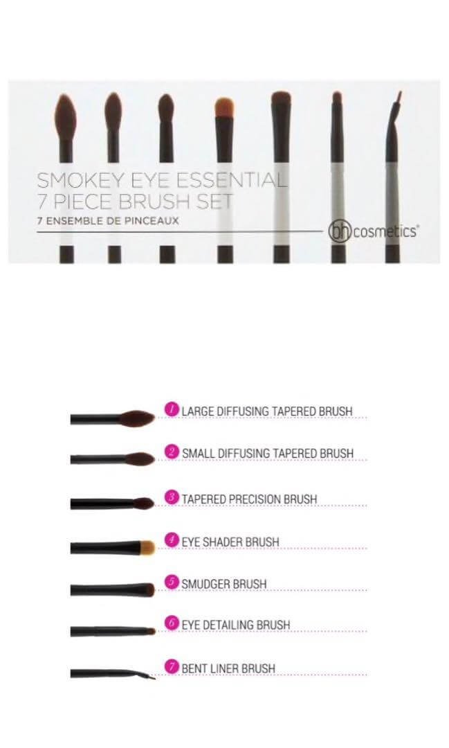 مجموعة فرش العيون Smokey Eye Essential من BH