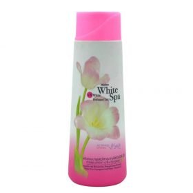 بودرة جسم للتفتيح وايت سبا - ورد